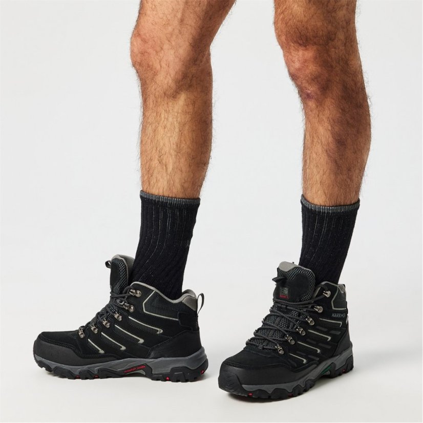 Karrimor Mount Waterproof Walking Boots Mens Black