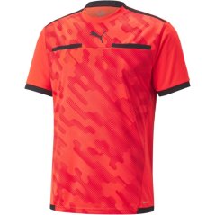 Puma Puma Teamliga Referee Jersey Shirt Mens Red Blast/Black