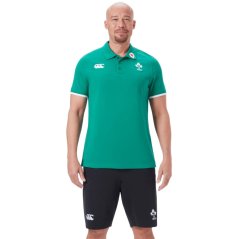 Canterbury Mens Canterbury Ireland IRFU Polo Shirt 2026 Green