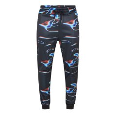 Criminal Damage Men's Warped Closed Hem Fleece Joggers Black