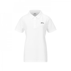 Slazenger Pique Polo Womens White