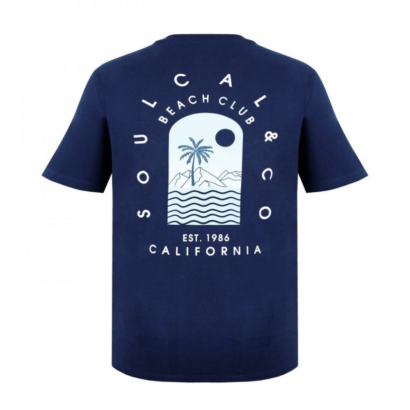 SoulCal Graphic Tee Sn43 Navy