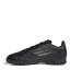 adidas F50 Club Children Astro Turf Football Boots Black/Silver