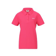 Slazenger Pique Polo Womens Bright Pink