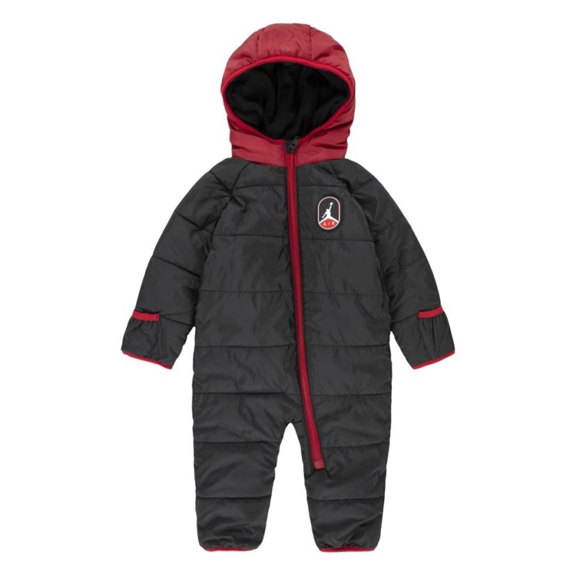 Air Jordan Unisex Kids' Weather-Resistant Insulated Snowsuits Black