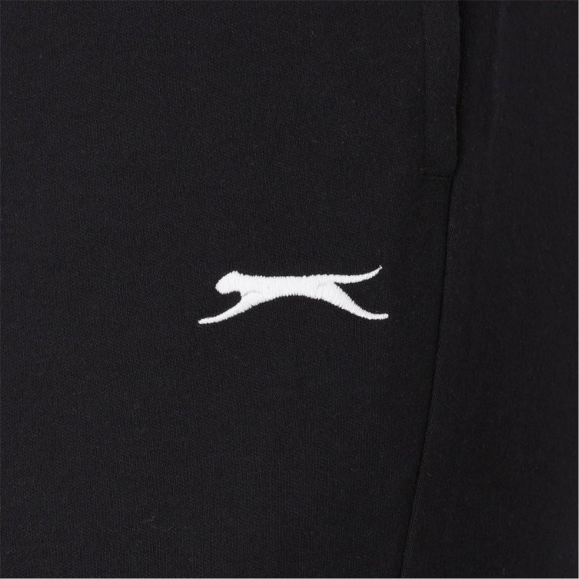 Slazenger Fleece Interlock Shorts Womens Black