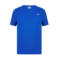 Slazenger Plain pánske tričko Royal Blue