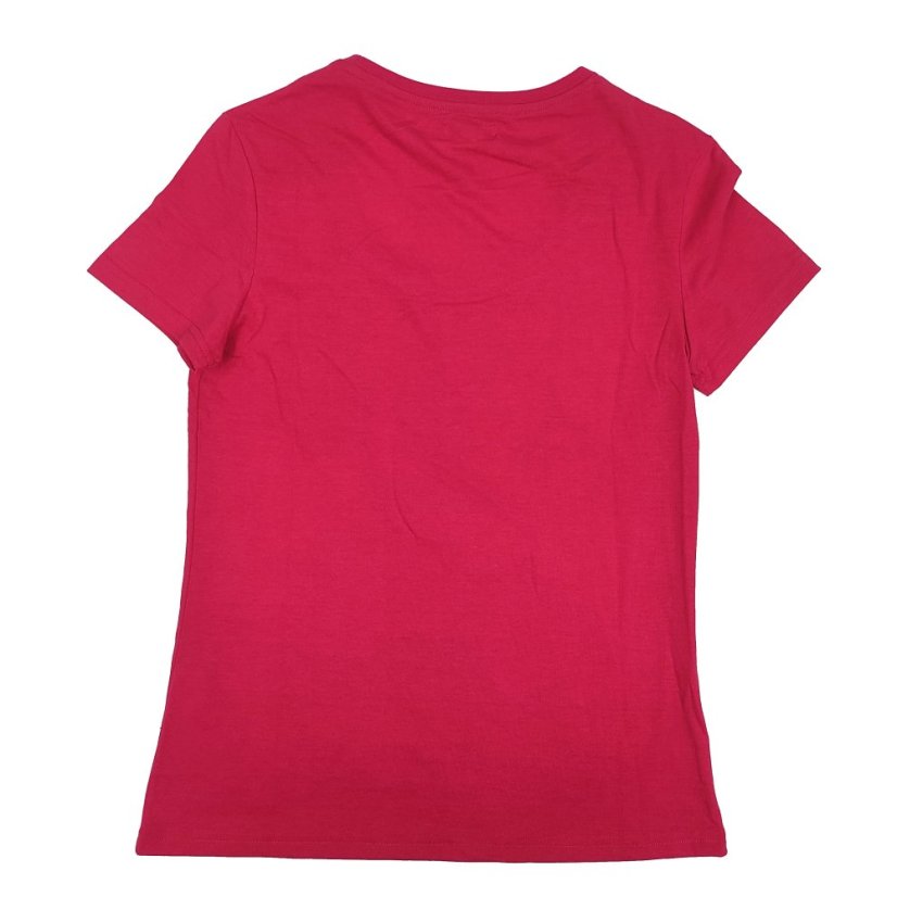 Miss Fiori Essential T Shirt Ladies Beauty Berry