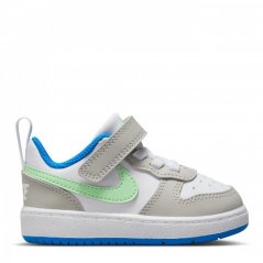 Nike Court Borough Low 2 Baby/Toddler Shoe Iron/Green