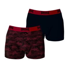 Lonsdale 2 Pack Trunk Mens Red Camo