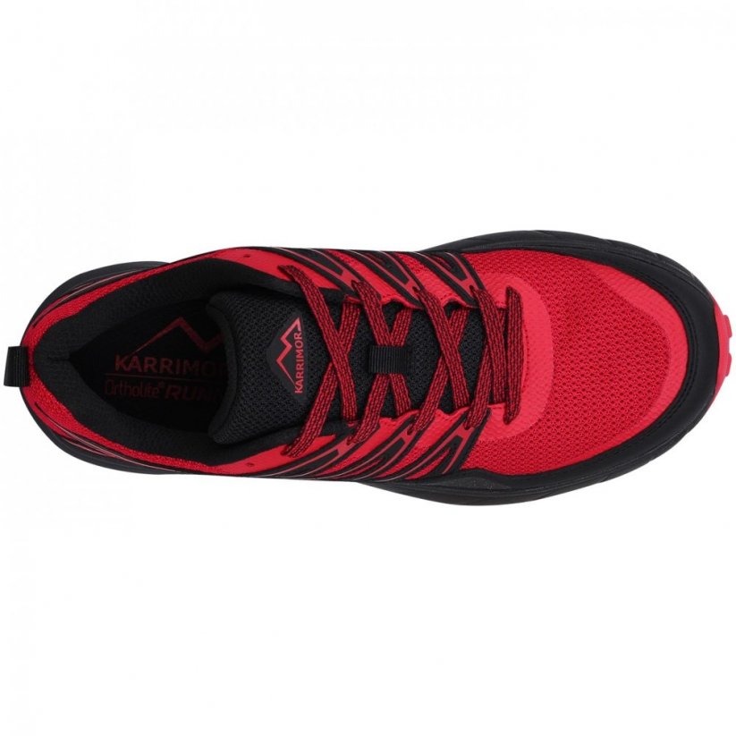 Karrimor Caracal Mens Trail Running Shoes Red/Black