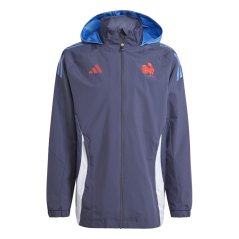 adidas Ffr Aw Rain J M Anorak Mens Shadow Navy