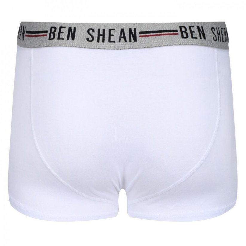 Ben Sherman 3 Pack Roman Boxer Shorts Mens Blk/Wht/Gry