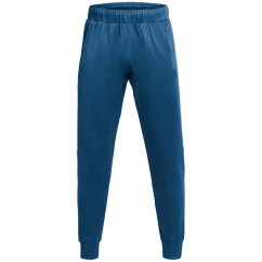 Under Armour Men's Curry Knitted Performance Tracksuit Bottoms Blue
