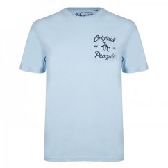 Original Penguin Retro Logo T Shirt Omphalodes