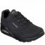 Skechers UNO Stand On Air Trainers Womens Black