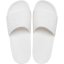 Crocs Unisex Adults Logo Sliders White