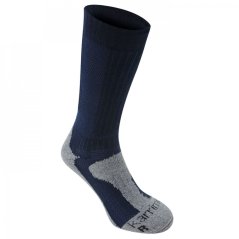Karrimor Merino Fibre Midweight Walking Socks Ladies Navy/Grey