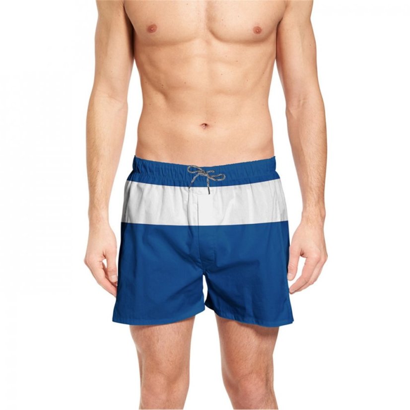 Ript Swim Shorts Mens Royal Blue/Wht