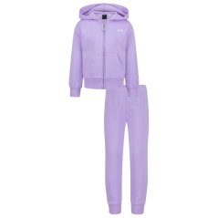 Under Armour Chest Logo Set Baby Girl Lilac