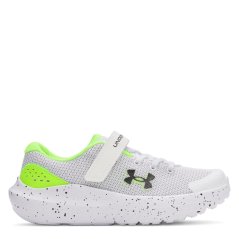 Under Armour Surge 4 AC Running Shoes Unisex Childrens White