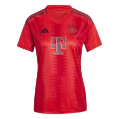 adidas FC Bayern Munich Home Shirt 2024 2025 Womens Red
