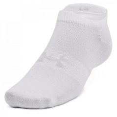 Under Armour Essential 6-Pack No-Show Socks Unisex White