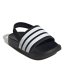 adidas Adilette Estrap Slides Infants Black/White