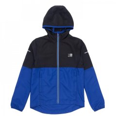 Karrimor Unisex Kids Run Long Sleeve Performance Running Jacket Black/Blue