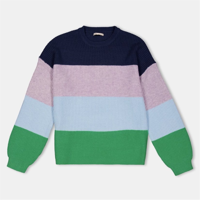 Only Kids' Crew Neck Jumper Island Green