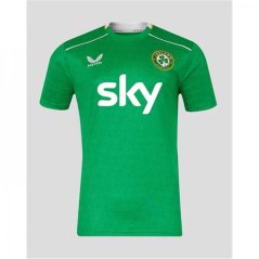 Castore Republic of Ireland Authentic Home Shirt 2024 Adults Green