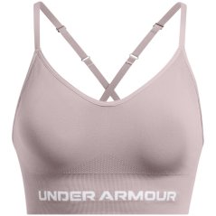 Under Armour Armour Vanish Seamless Low Bra Impact Sports Womens Tetra Grey