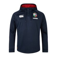 Canterbury British and Irish Lions 2024 Quarter Zip Hoodie Adults Dark Sapphire