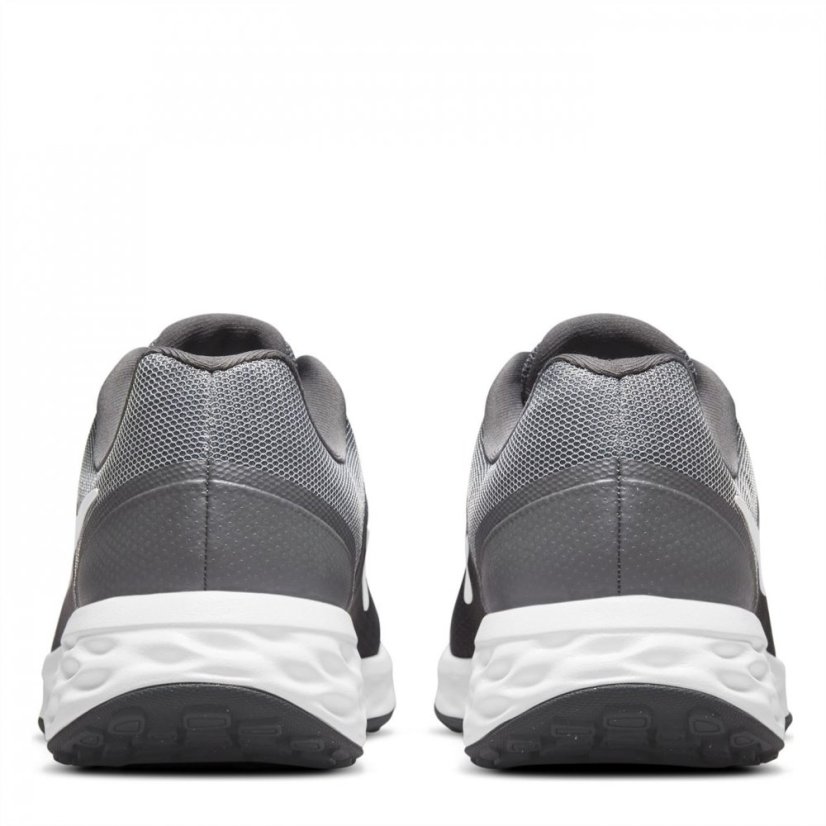 Nike Revolution 6 Road Running Shoes Mens Grey/White