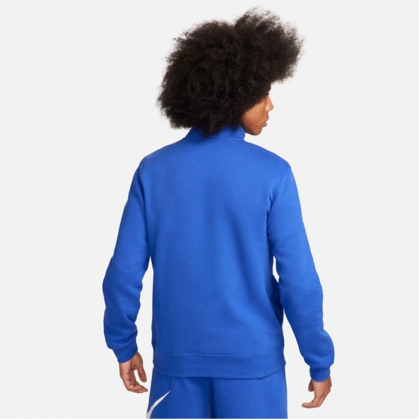 Nike Half Zip Sweater Royal/White