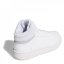 adidas Hoops Mid Shoes Juniors Triple White