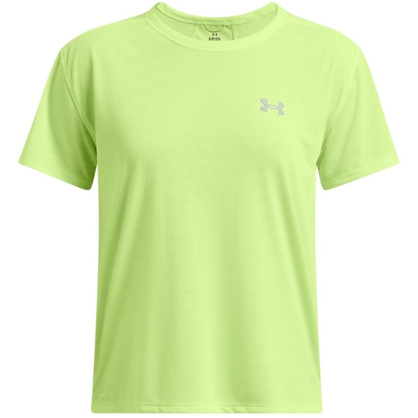 Under Armour Women's Short Sleeve Performance Running Top MORPH GREEN / A