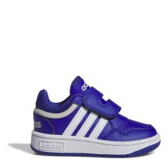 adidas Hoops Court Infant Boys Trainers Team Royal