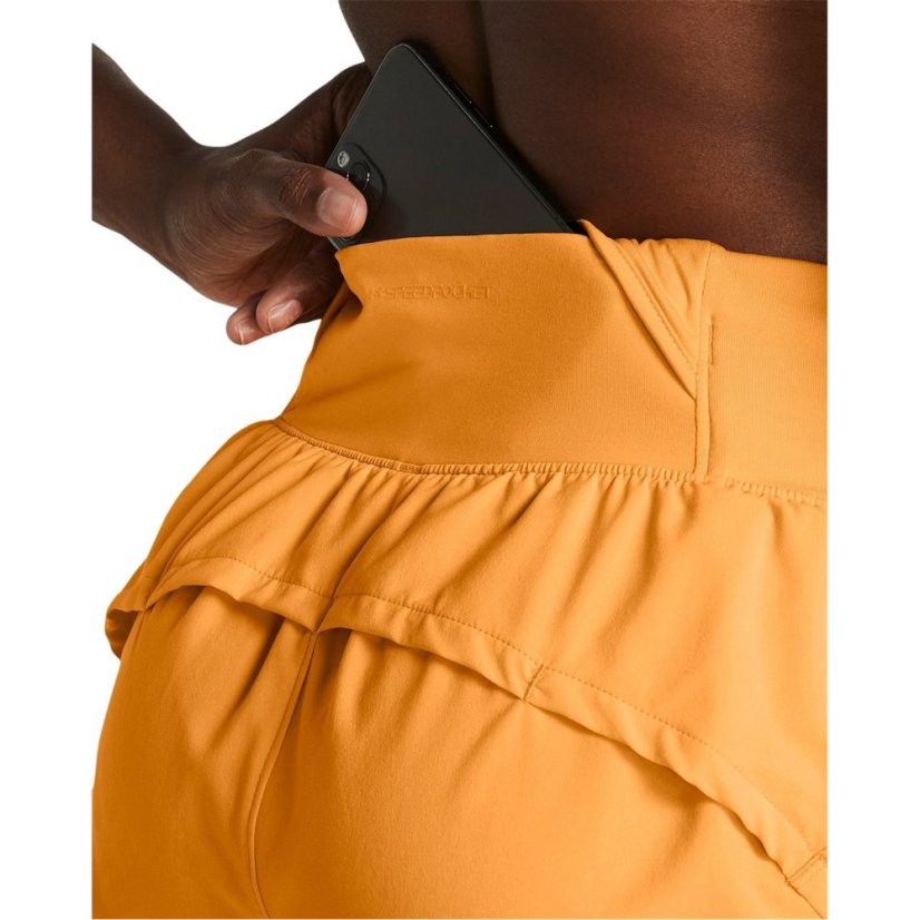 Under Armour Women's Performance Running Shorts Orange