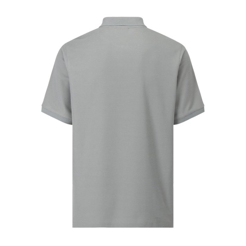 Slazenger Plain pánske polo tričko Light Grey