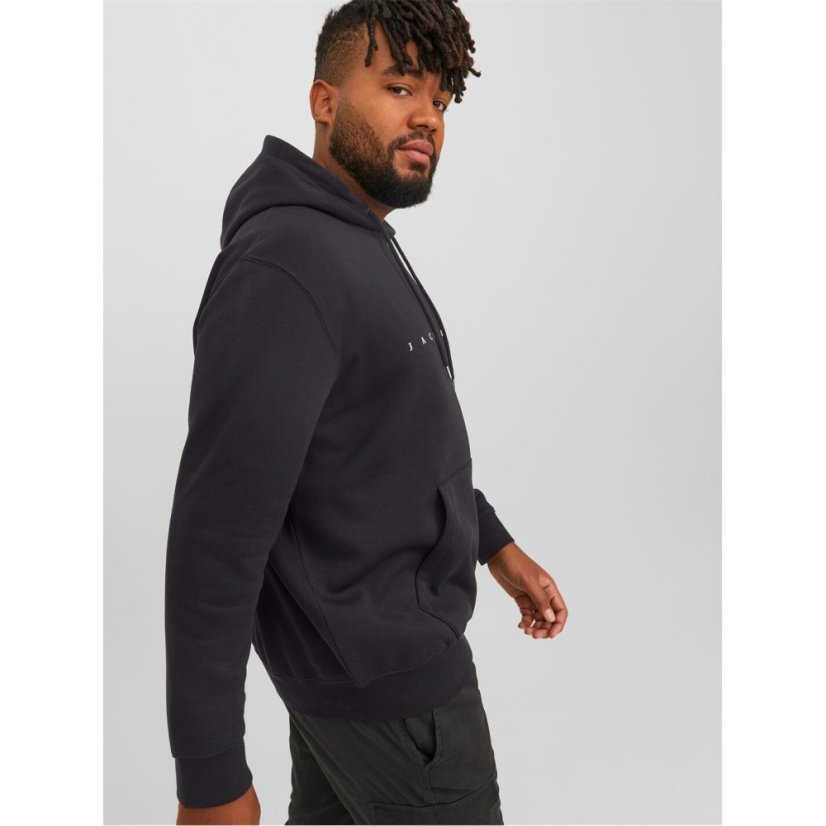 Jack and Jones Star Sweat pánská mikina Plus Size Black