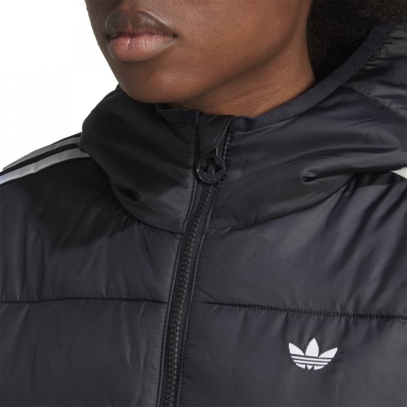 adidas Longline Slim Jacket Ladies BLACK