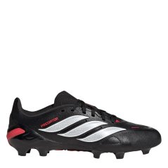 adidas Childrens adidas Predator League Firm Ground Football Boots Black/Red