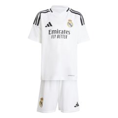 adidas Real Madrid Home Minikit 2024 2025 Infants White