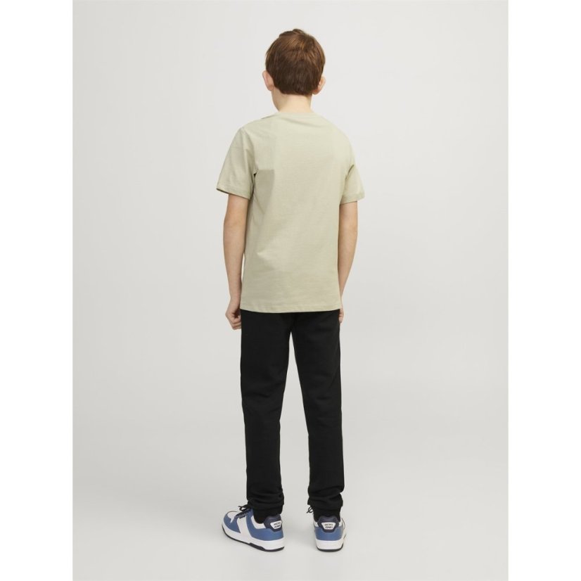 Jack and Jones Kids' Gordon Closed Hem Fleece Joggers Black