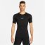 Nike Pro Men's Tight Fit Short-Sleeve Top Black