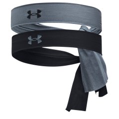 Under Armour Armour Women'S Mesh Hb 2pk Running Headband Womens Grey