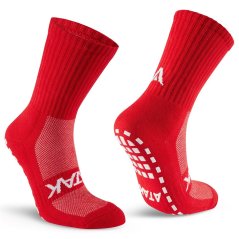Atak Mid Grip Socks Junior Red/White