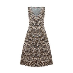 SoulCal Women's Maxi Dress Leopard Print