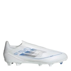 adidas F50 League Laceless Firm Ground Football Boots Ftwr White